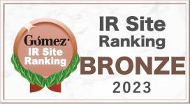 GOMEZ IR Site Ranking (Japanese page only)