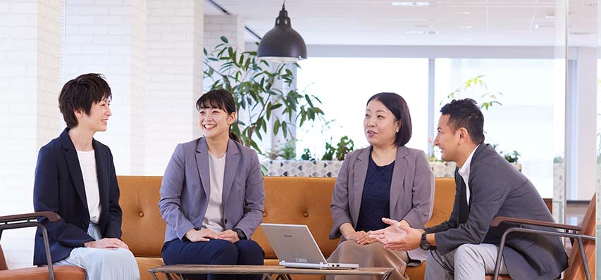 社員座談会の様子