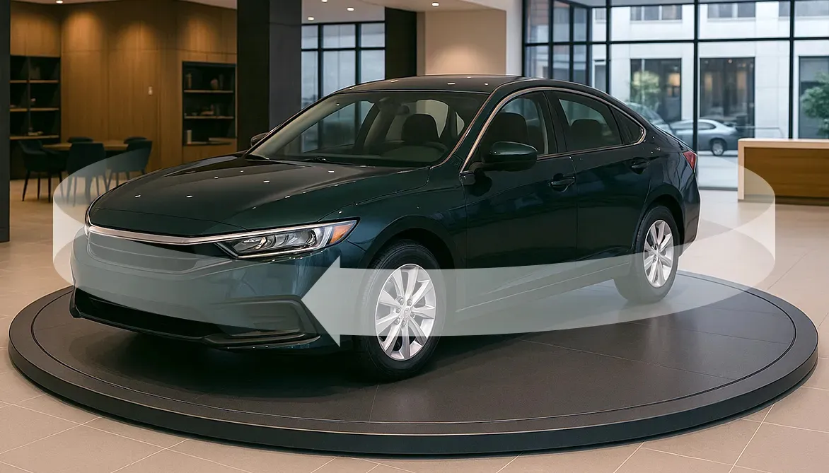 360°全方位の車両画像