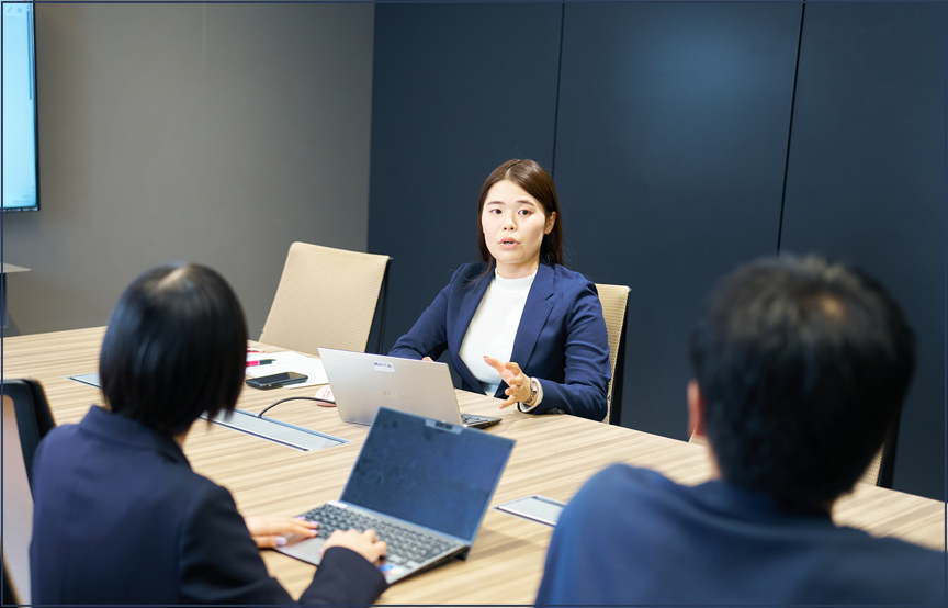 後輩が作成したミーティング議事録の確認