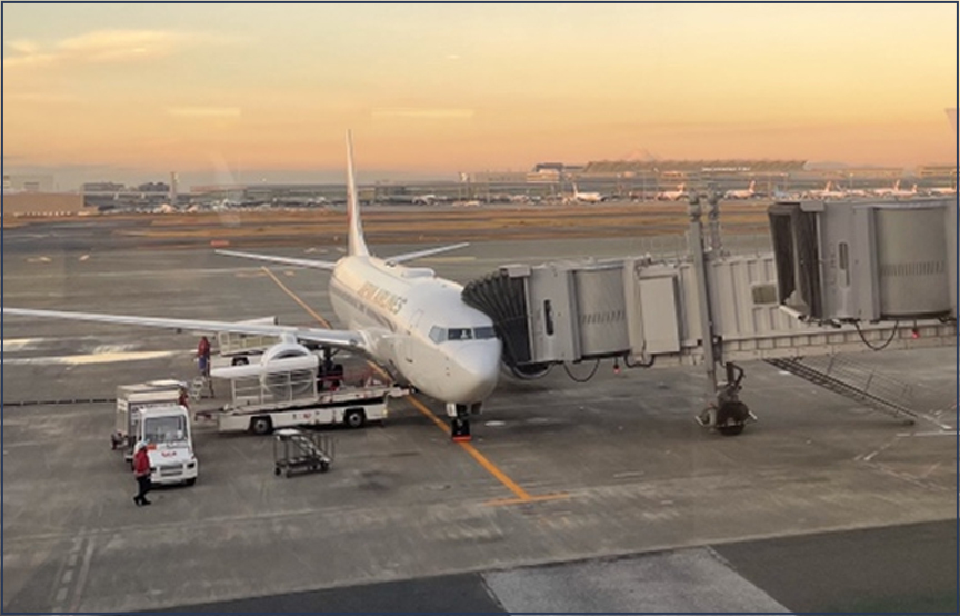 出張／飛行機移動