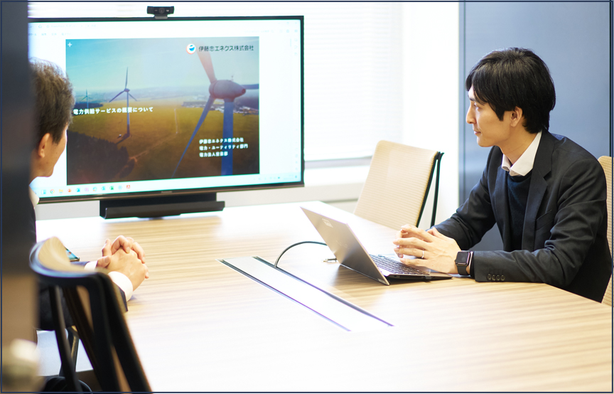 新規媒介店候補との面談